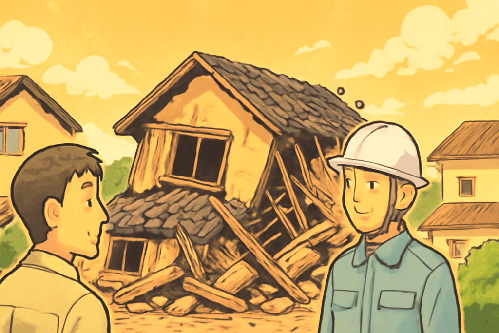 佐世保市での空き家倒壊概要