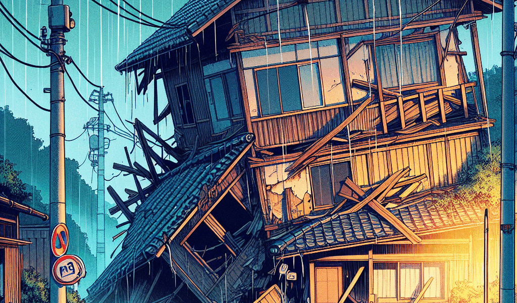 佐世保で木造２階建ての空き家が倒壊　雨による影響が示唆される事例について解説