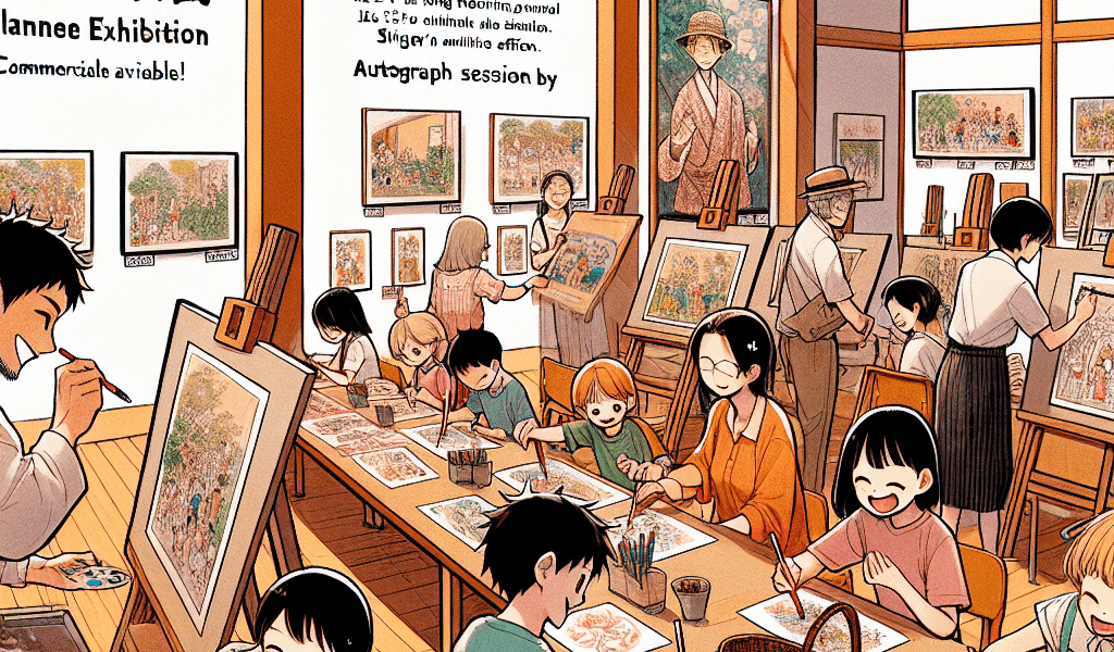 群馬県立土屋文明記念文学館で開催！つけづめペイントワークショップ